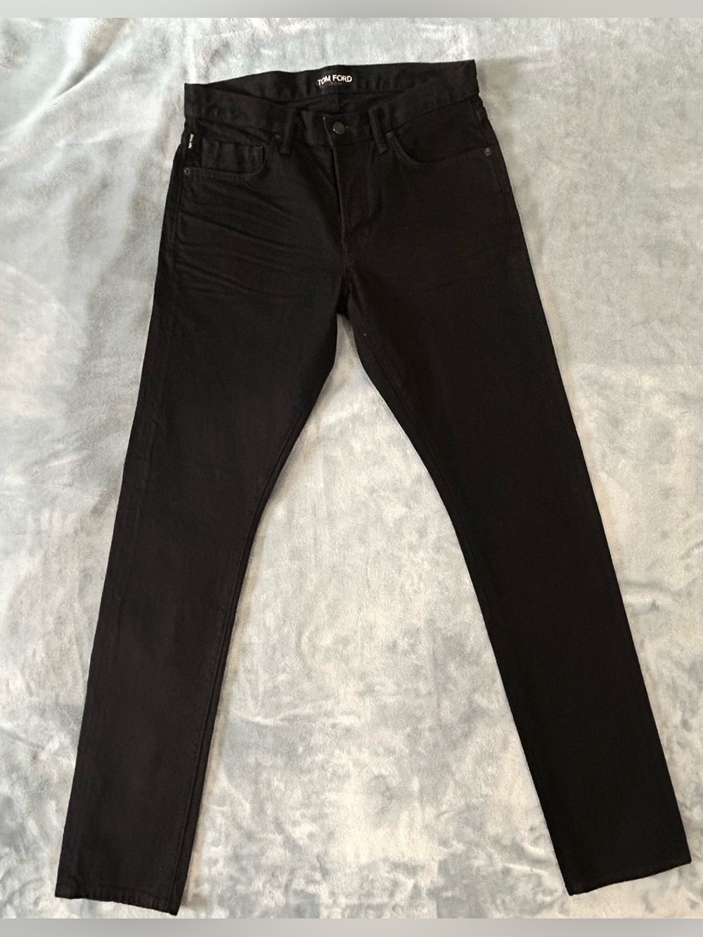 TOM FORD Black Japanese Selvedge Denim Jeans 32 NWOT